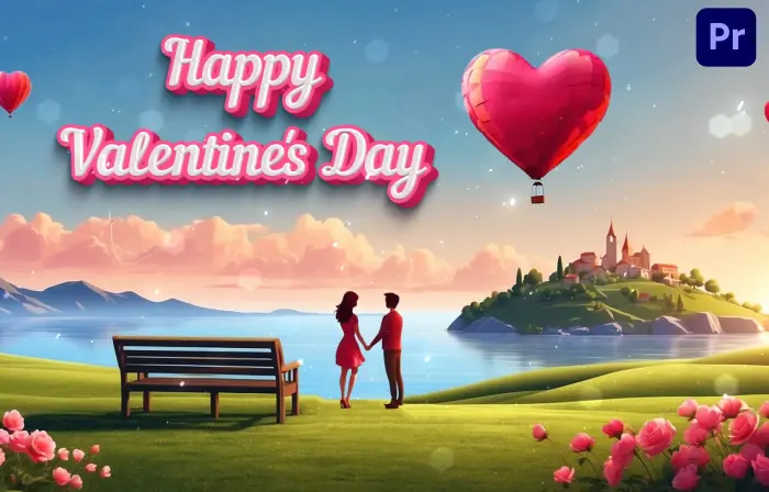 Happy Valentine’s Day 3D Slideshow Template